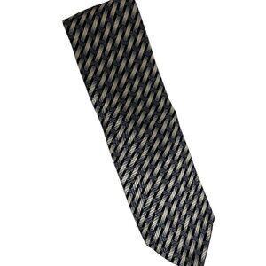 XMI Nordstrom 100% Silk Necktie Multicolor Geometric Woven Tie